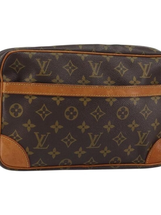 Louis Vuitton Handbags - LOUIS VUITTON Monogram Compiegne 28 Clutch Bag M51845 LV Auth 159387